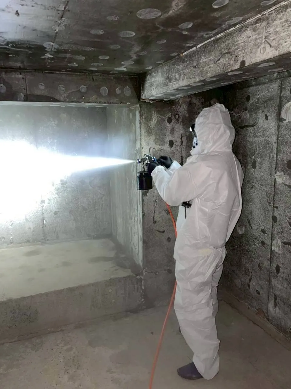 地下ピット内除菌