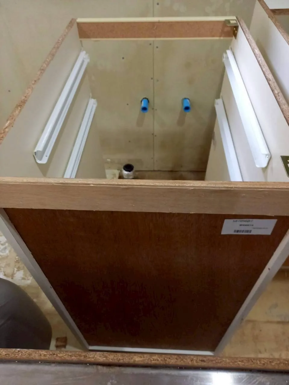 R8.6.24｜仙台市 戸建て住宅 キッチン裏壁内除カビ施工
