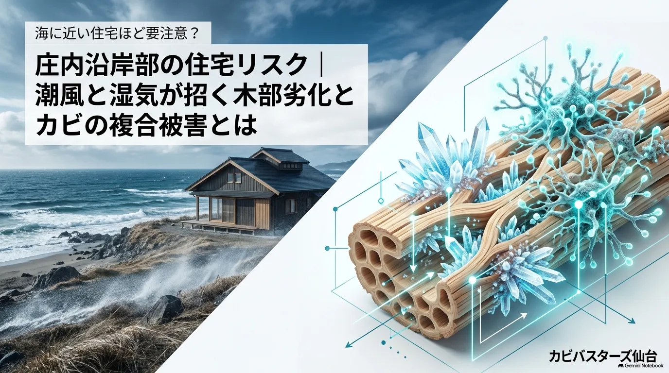 海に近い住宅ほど要注意?潮風と湿気が招く木部の傷みとカビ